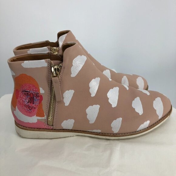 Rollie x Amber Vittoria Pink Side Sip Ankle Boot "Head in the clouds" 38 (7) - Picture 10 of 16